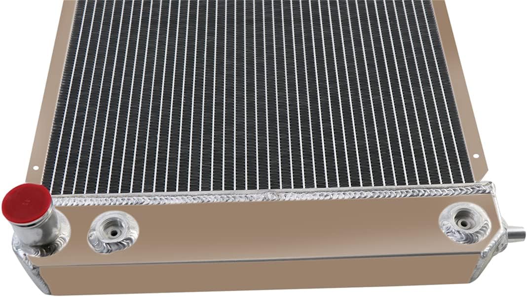 Radiator for 94-05 Chevy S10 Blazer丨94-04 GMC Sonoma Jimmy丨97-00 Isuzu Hombre丨96-01 Oldsmobile Bravada, 4 Row Full Aluminum