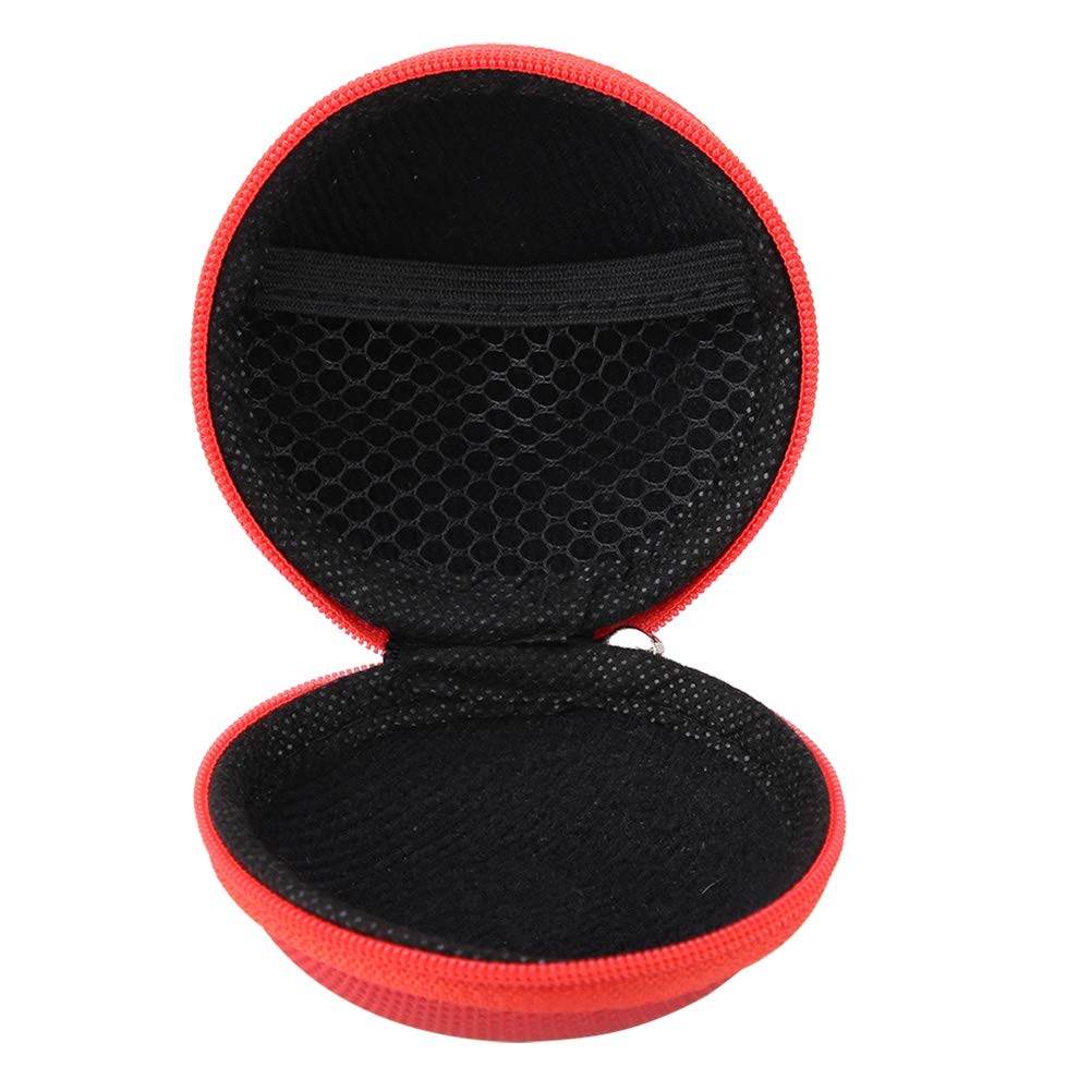 Essential Oil Storage Case, Portable Essential Oil Bag 7 Slots 5ml, 10ml, 15ml Travel Size Bottles Organizer Holder Container (Red) - Image 2