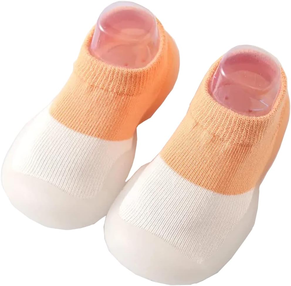 ARURA (LABEL) Jelly Socks Shoes for Baby Boy and Girls Infant Toddler Shoes Soft Sole Toddler Shoes Baby Boy Dress Shoes Sandals for Girls - Multicolor