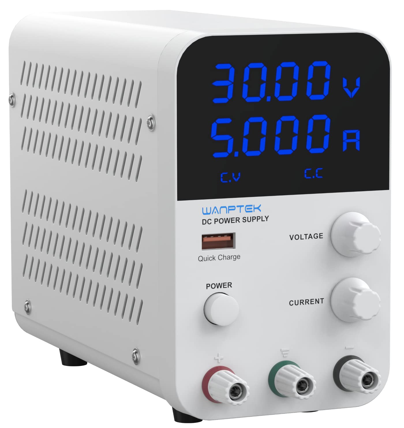 New & Enhanced Switching Mode Adjustable DC Power Supply 30V 5A WANPTEK