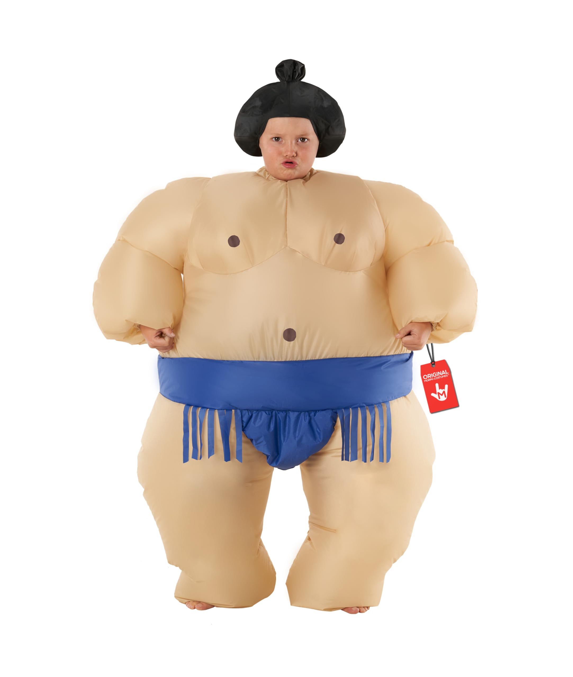 Morph Inflatable Sumo Wrestler Costume for Kids, Inflatable Sumo Wrestling Suits For Kids, Boys Halloween Costume