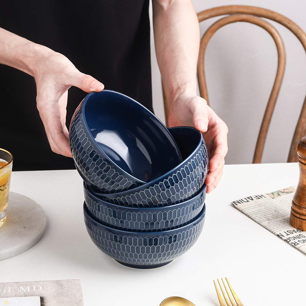 KooK Bols à Soupe En Céramique – Passe Au Micro-ondes, Lave