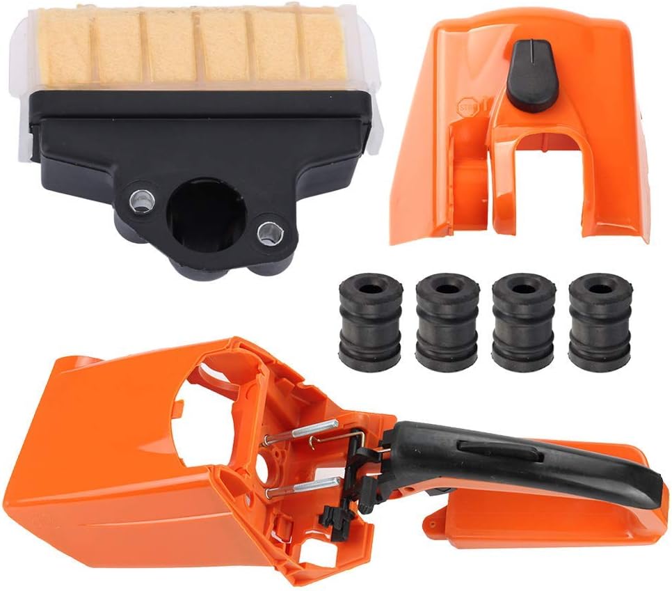 YONGHONG Rear Handle Air Filter Top Engine Cylinder Cover for Stihl 025 023 021 MS210 MS230 MS250 Chainsaw Replace Parts 11231401902 11231201612 11231201613