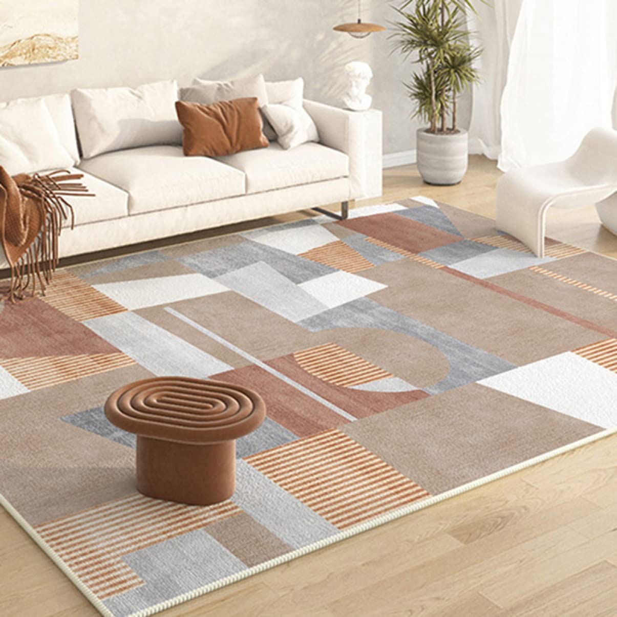 美品　カウラグ　大サイズ　カーペット Amazon｜[ブウケ] ラグ 洗える 2.0*2.5M 長方形 ラグマット 滑り