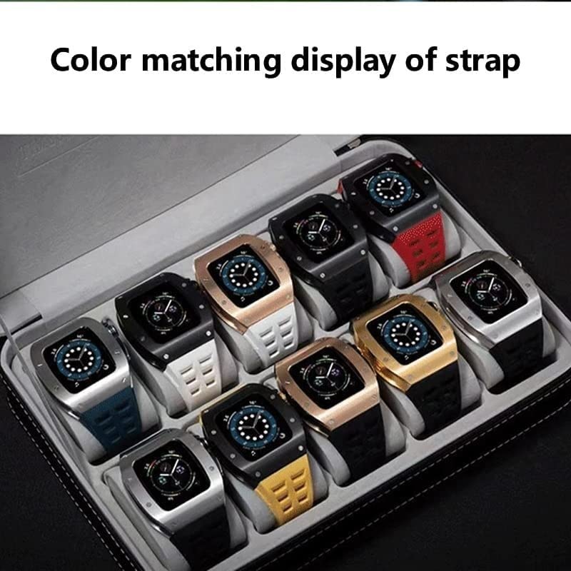 Kit boîtier de montre acier et bracelet pour sublimer votre Apple Watch SE