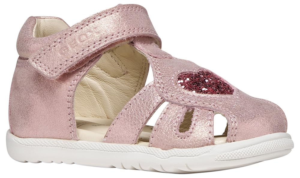 Geox Boys Girls B MACCHIA Gir Sandal, LT Rose, 25 EU