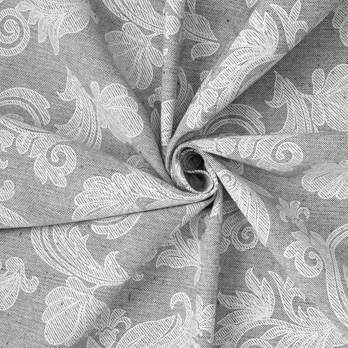 Image of Encasa XO Chambray Cotton Floral Cushion Covers | Red (Set of 2) I 16 inchx16 inch (40x40 cm) I Covers Only, No Insert I Decorative Floral Square Pillowcase I Machine Washable
