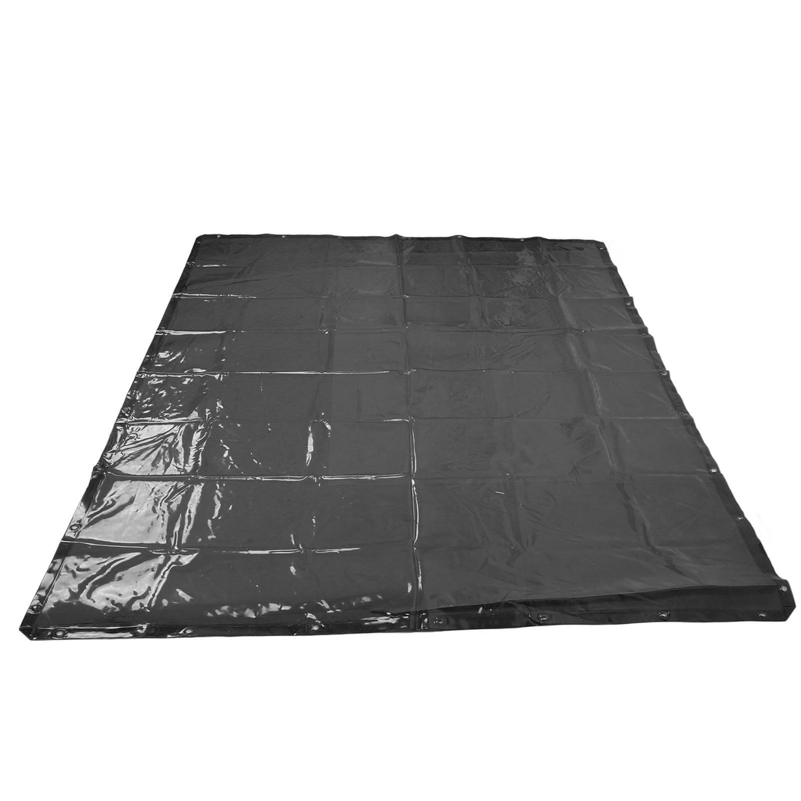 Keenso Rideau de sécurité Portable Ignifuge pour écran de Soudage pour Projets de Soudage, Polyéthylène 5,71 X 7,68 Pieds