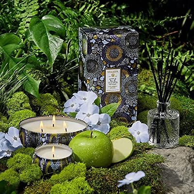 VOLUSPA Japonica Reed Diffuser Apple & Blue Clover