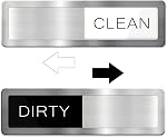 Dishwasher Magnet Clean Dirty, Clean Dirty Dishwasher Magnet, Dirty Clean Dishwasher Magnet, Clear and Easy to Read Font, Used for Cleaning and Dirt Reminder Signs, Fashionable Kitchen Decoration