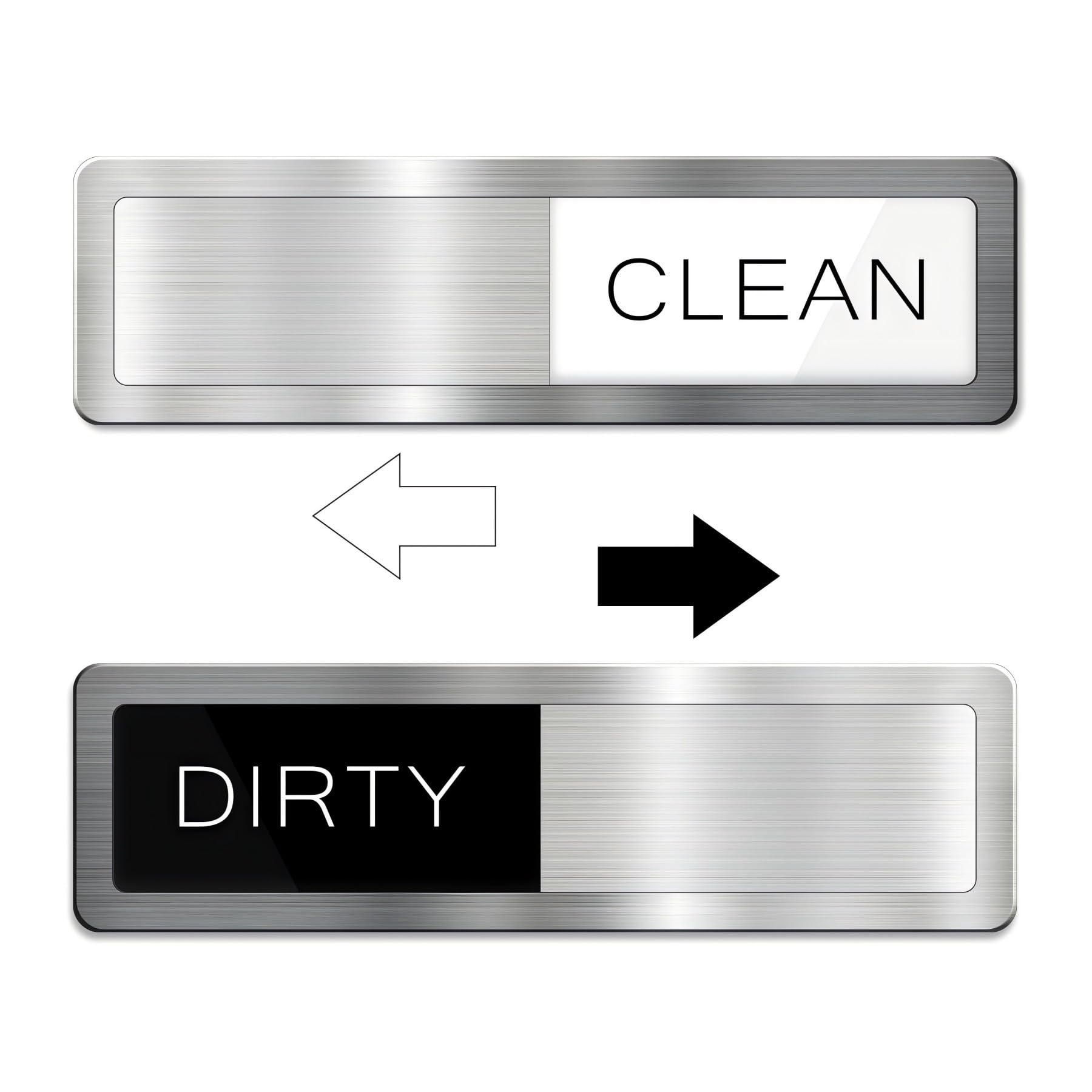 Dishwasher Magnet Clean Dirty Sign, Kaluofan Clean Dirty Magnet for Dishwasher, Dirty Clean Dishwasher Magnet, Cleaning and Dirt Reminder, Clear and Easy to Read Font, Fashionable Kitchen Decoration