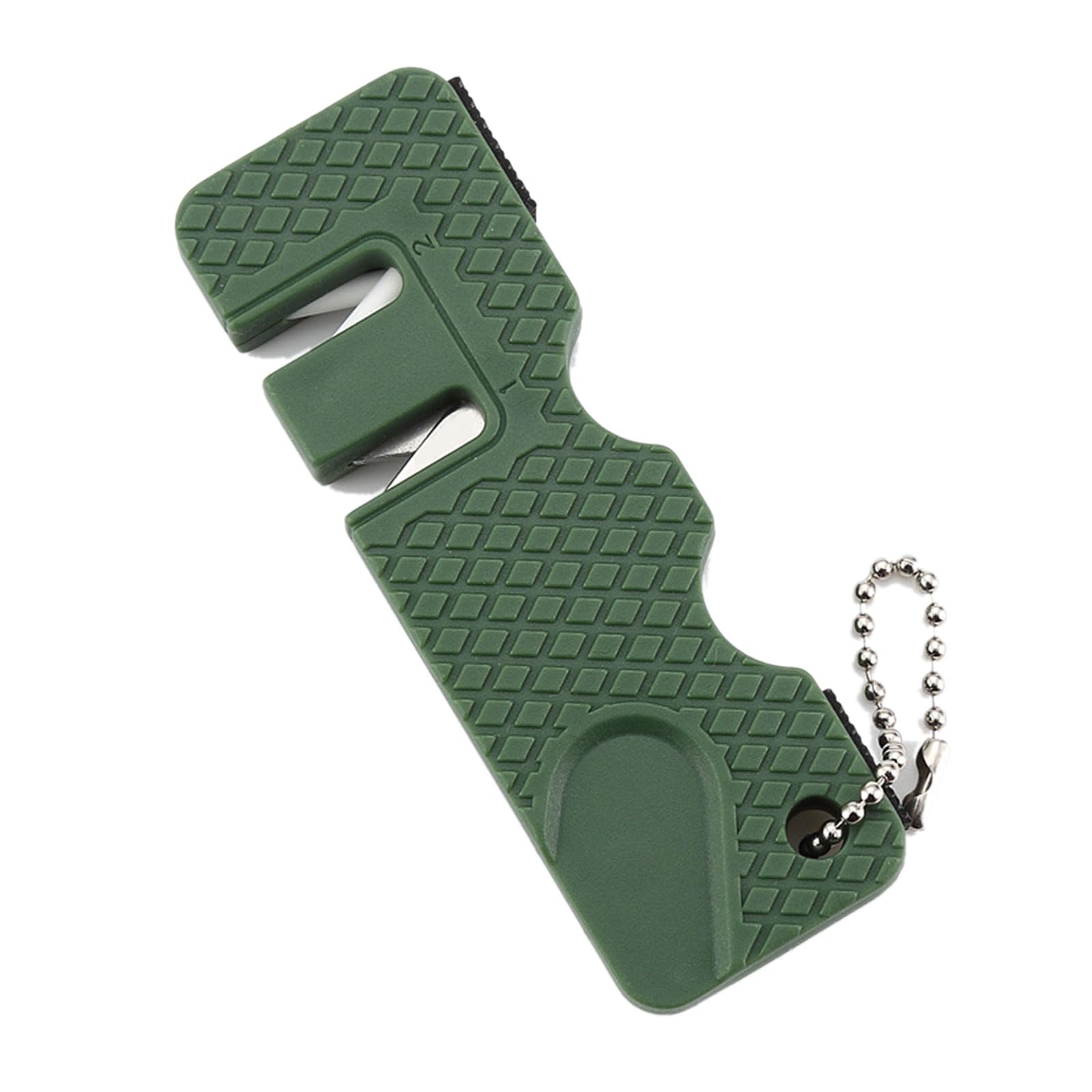 CRFFZ Multipurpose Sharpener Scissors Sharpen Tool Whetstone Carbides for Kitchen Pocket Portable