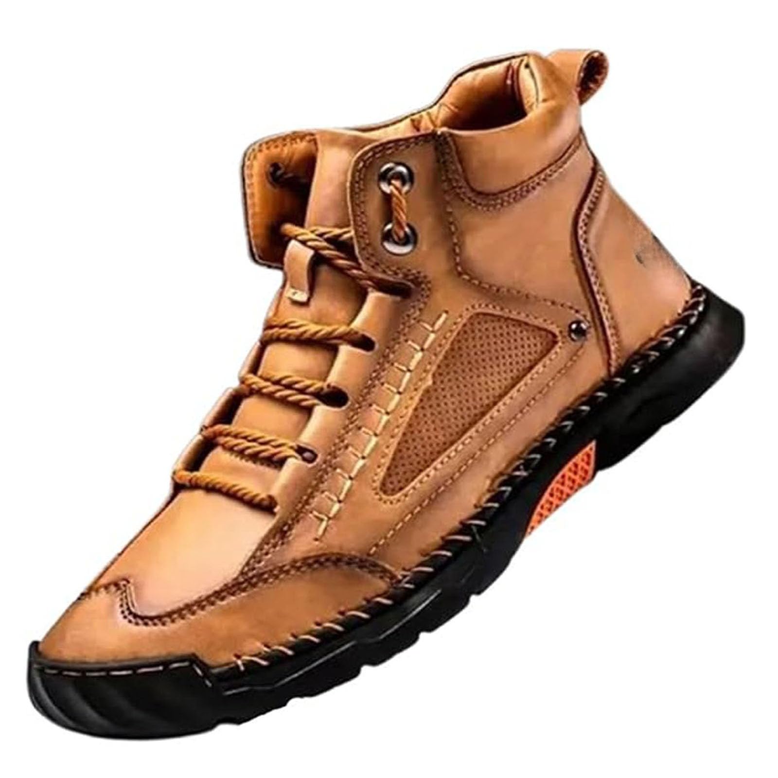 Bottes en cuir faites à la main pour homme
