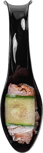 Vista 25 de Restaurantware Cucharas de lágrima de 5 pulgadas, 100 cucharas de estilete - Cucharas de degustación de plástico Seagreen desechables para bodas