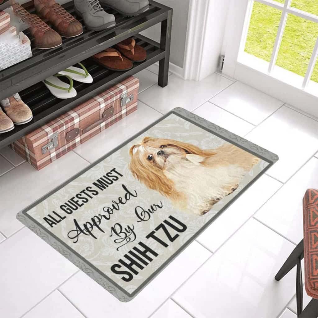Paillasson extérieur Shih Tzu original à offrir pour une crémaillère