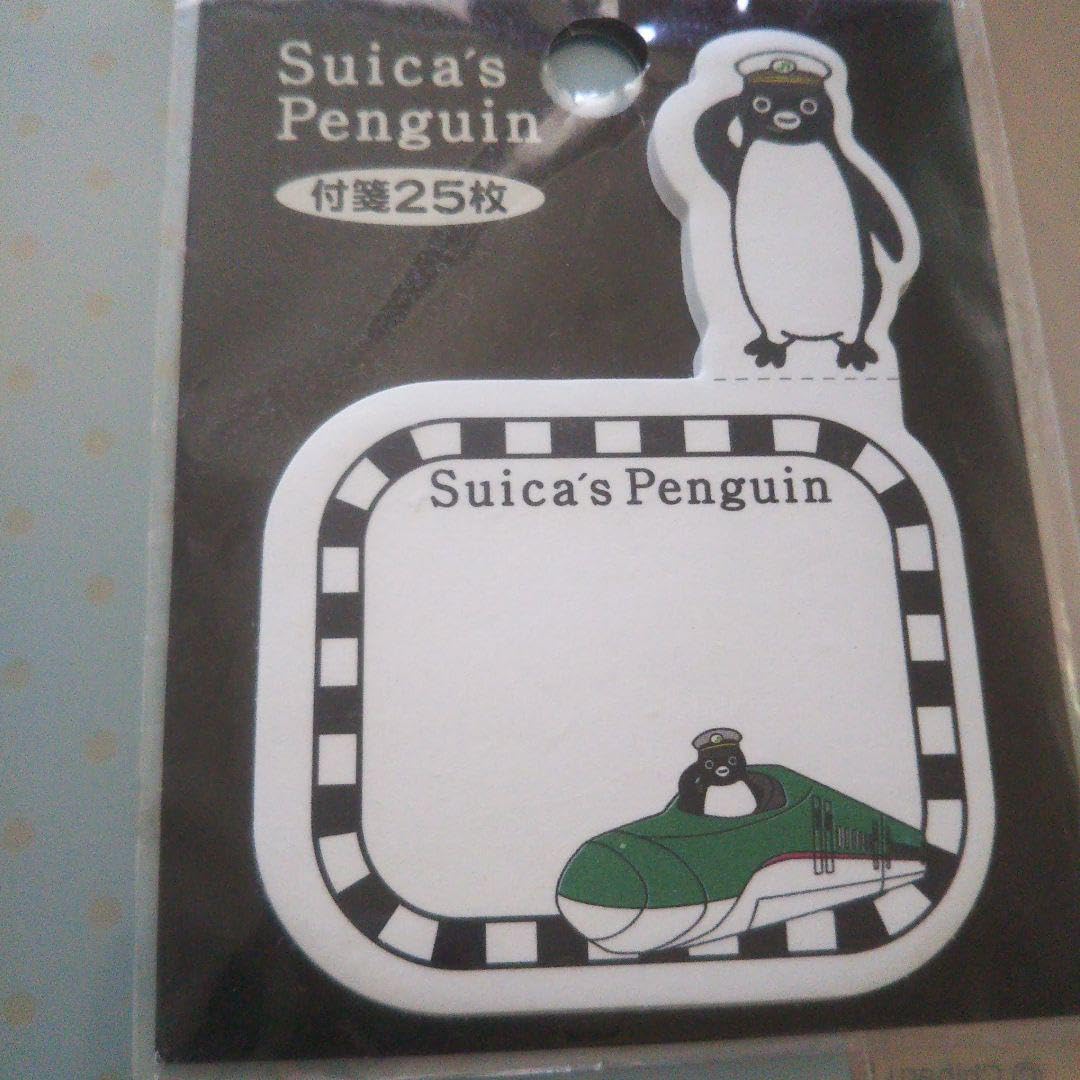 Suicaペンギン北海道 クリアファイルと付箋 Suicaのペンギン フラップA4クリアファイル（Fore！）:TRAINIART JRE
