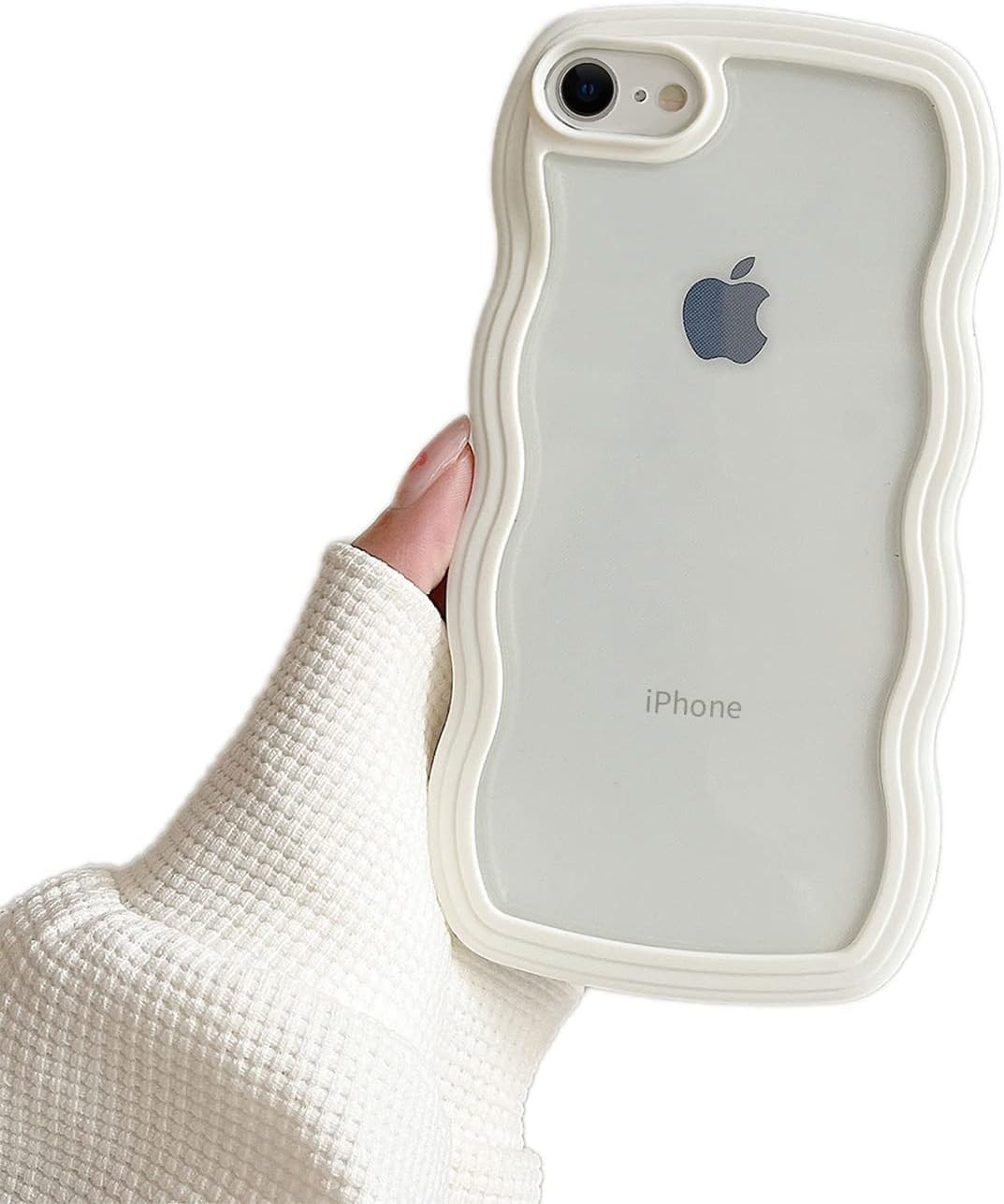 Amazon.co.jp: OwnestX iPhone 7/8/SE 用ケース ウェーブデザイン  