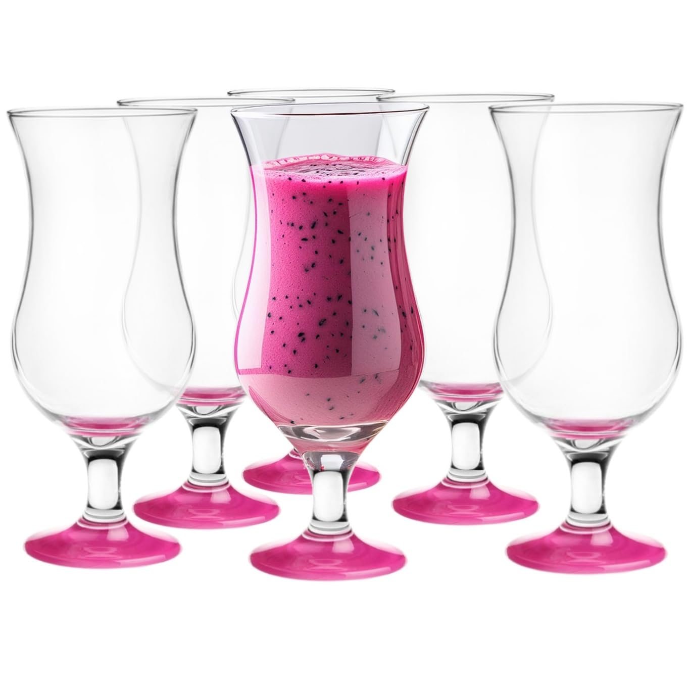 Glasmark Krosno Glasses Cocktail Glasses Set Long Drink Cocktail Gin Beer Water Long Drink Glasses Cocktail Glasses Drinking