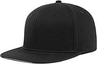 Zylioo S/M/L/XL/XXL/3XL Snapback Basecap für Großen/Kleinen Kopf,Flat Bill Baseballkappe,Sonnenschutz Running Caps