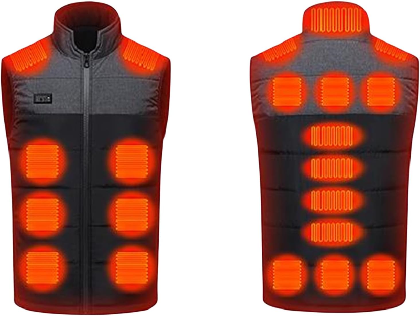 Rechargeable Heated Vest Electric Heating Vest for Men Warming Jacket Heated Jackets, Battery Not Include