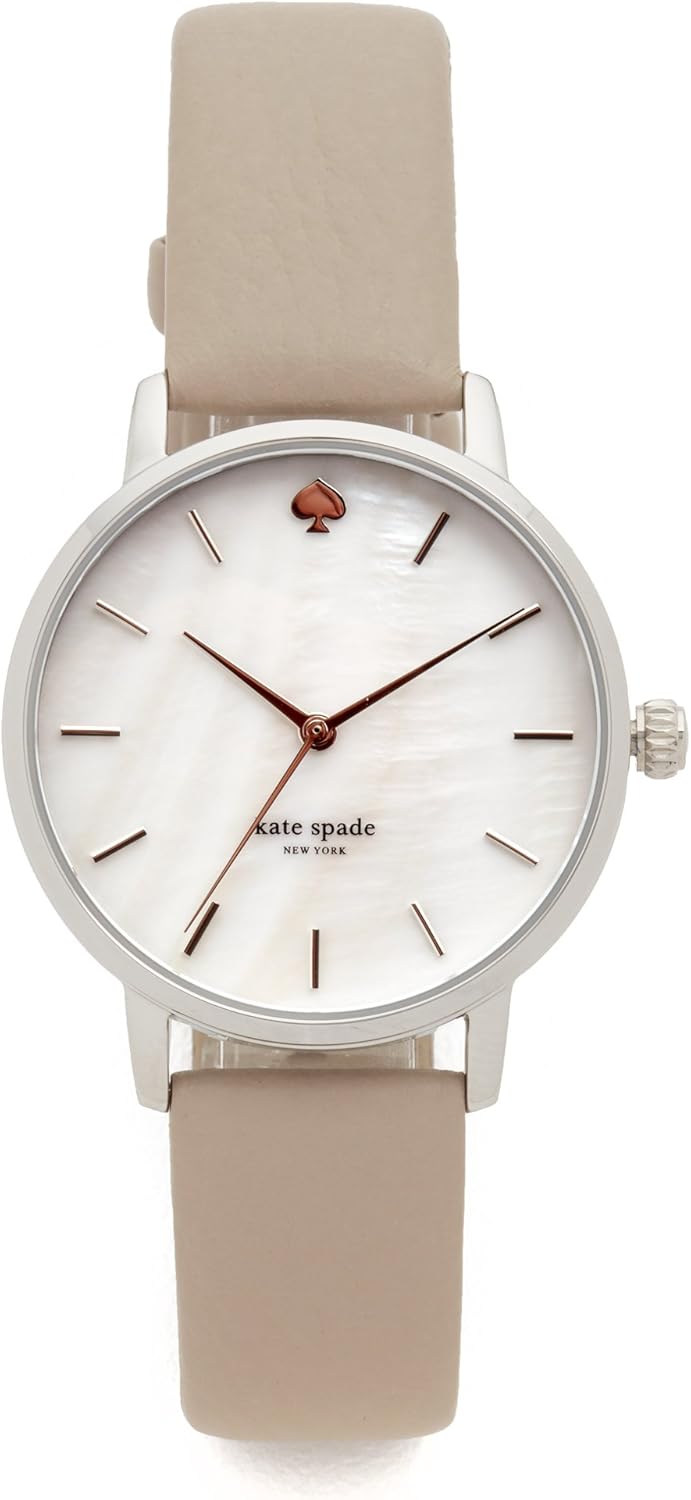 kate spade new york women’s metro quartz stainless...