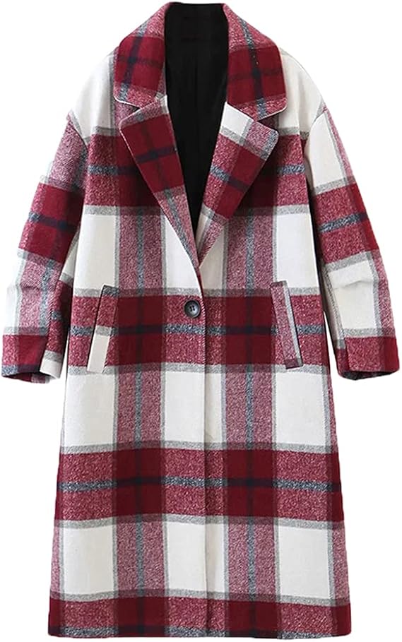 Geruite dames jassen voor de winter | Dames wollen jassen | ZARA Nederland Vintage winterjassen voor dames – jaren 50, rockabilly- en... Dames wollen geruite jas Winter warme dikkere jas Lange wollen