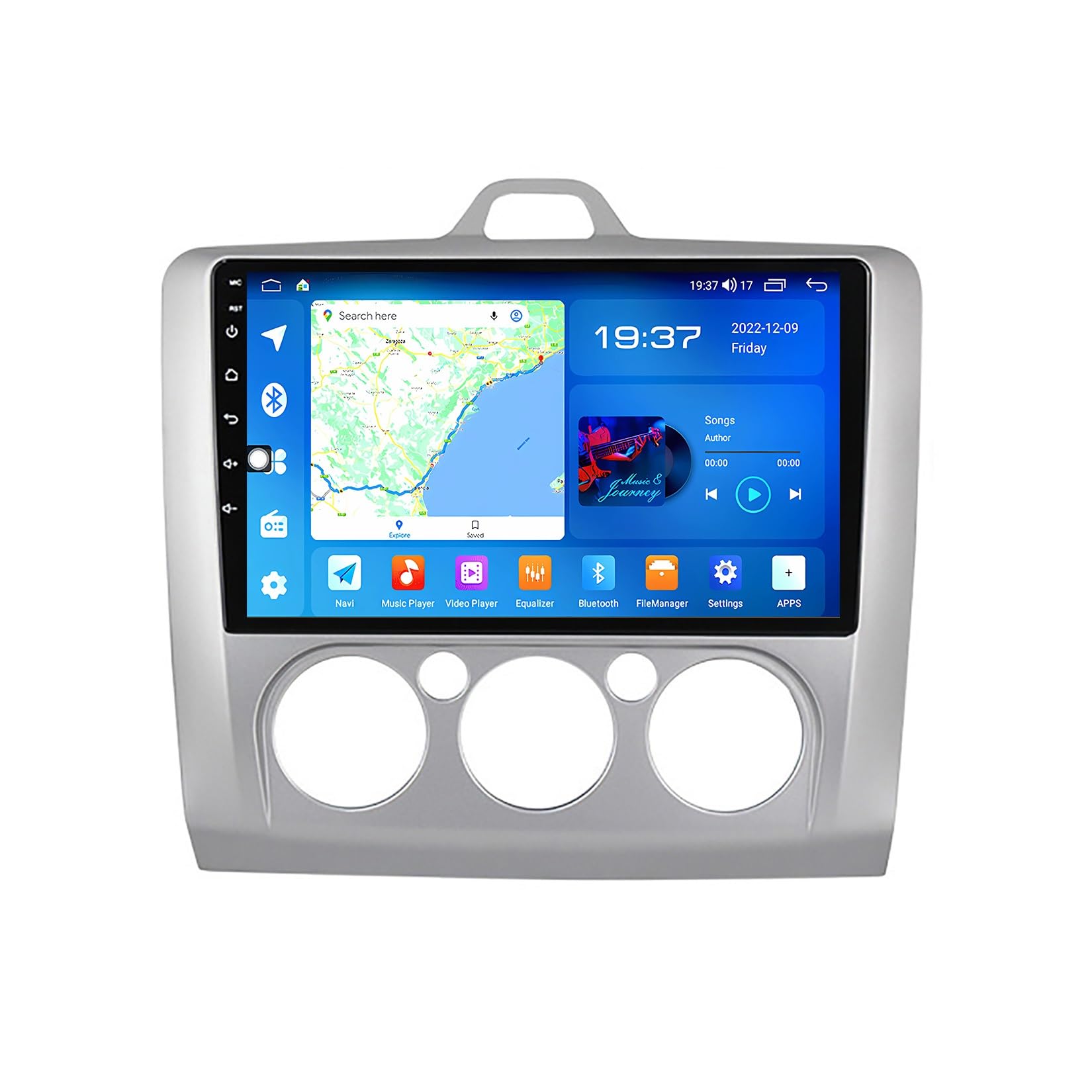 Autoradio Android 11 Ford Focus 2004-2011 écran tactile double DIN 4G