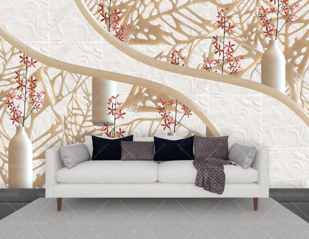 Papier peint intissé feuilles de jade pour sublimer votre intérieur