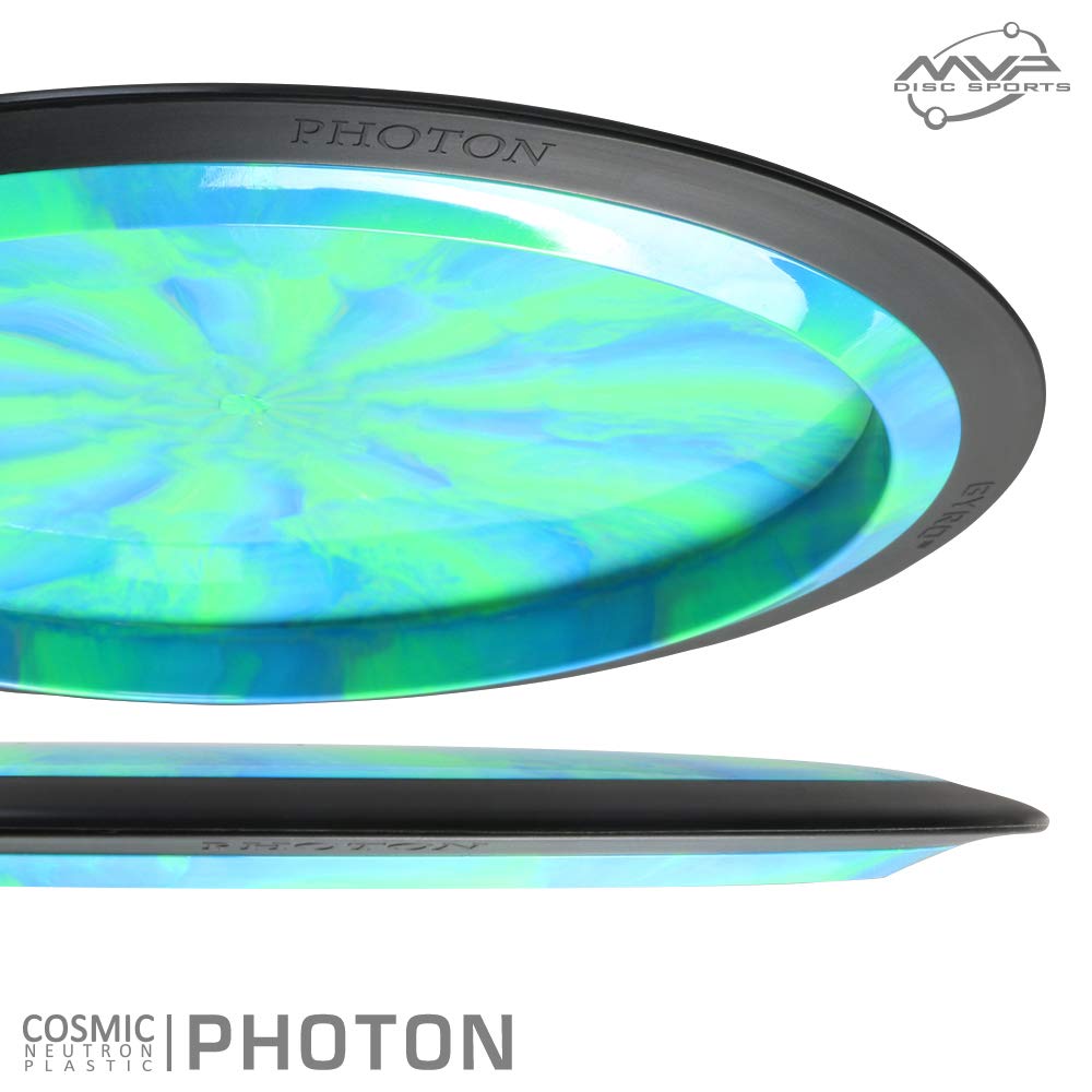 MVP Disc Sports Cosmic Neutron Photon Disc Golf Distance Driver (165-170g / Colors May Vary)