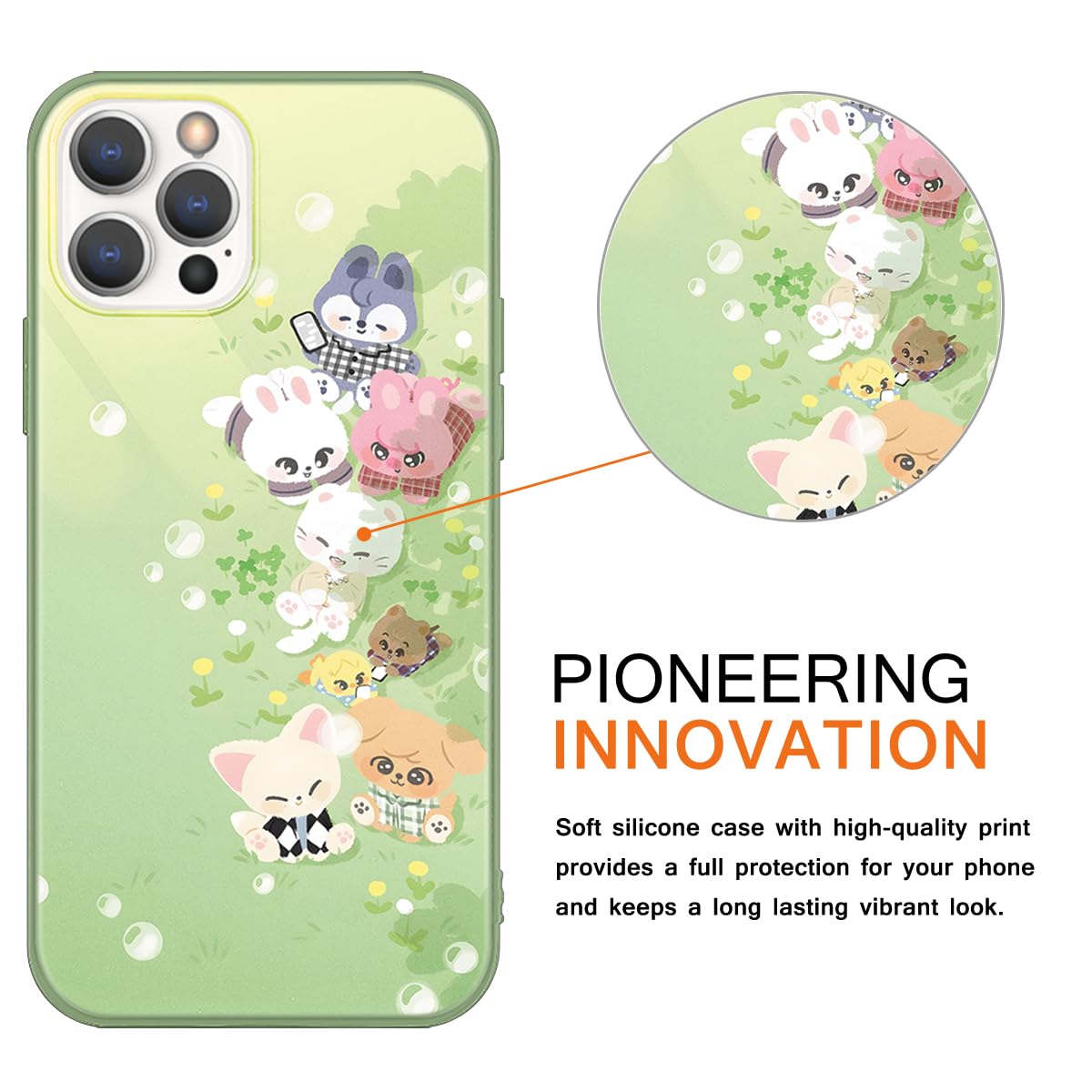 Coque Xiaomi Redmi 12C/11A - Motif Kpop Stray Kids SKZOO