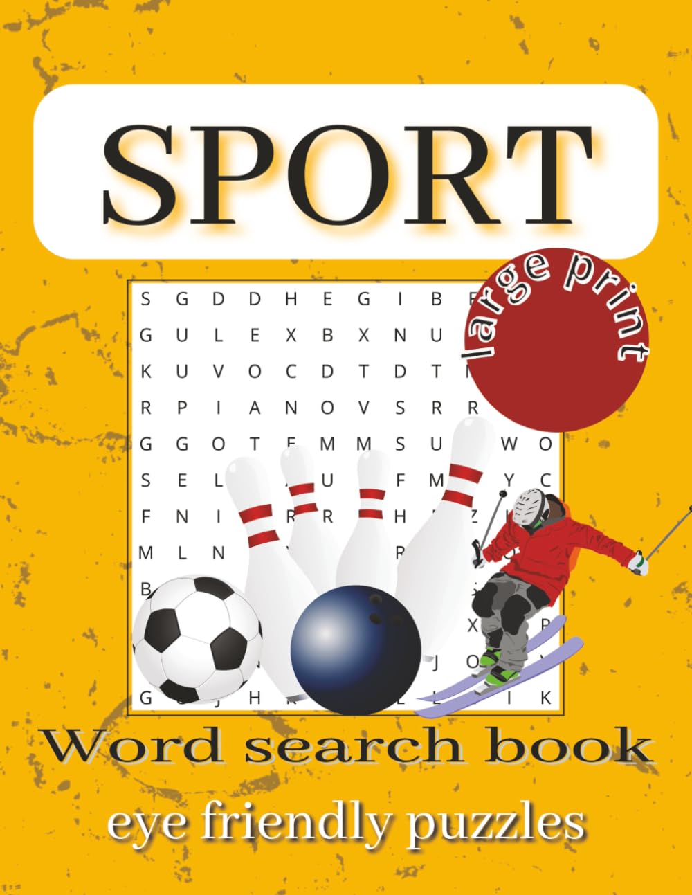 Sport. Word search book.: Large Print Word Search