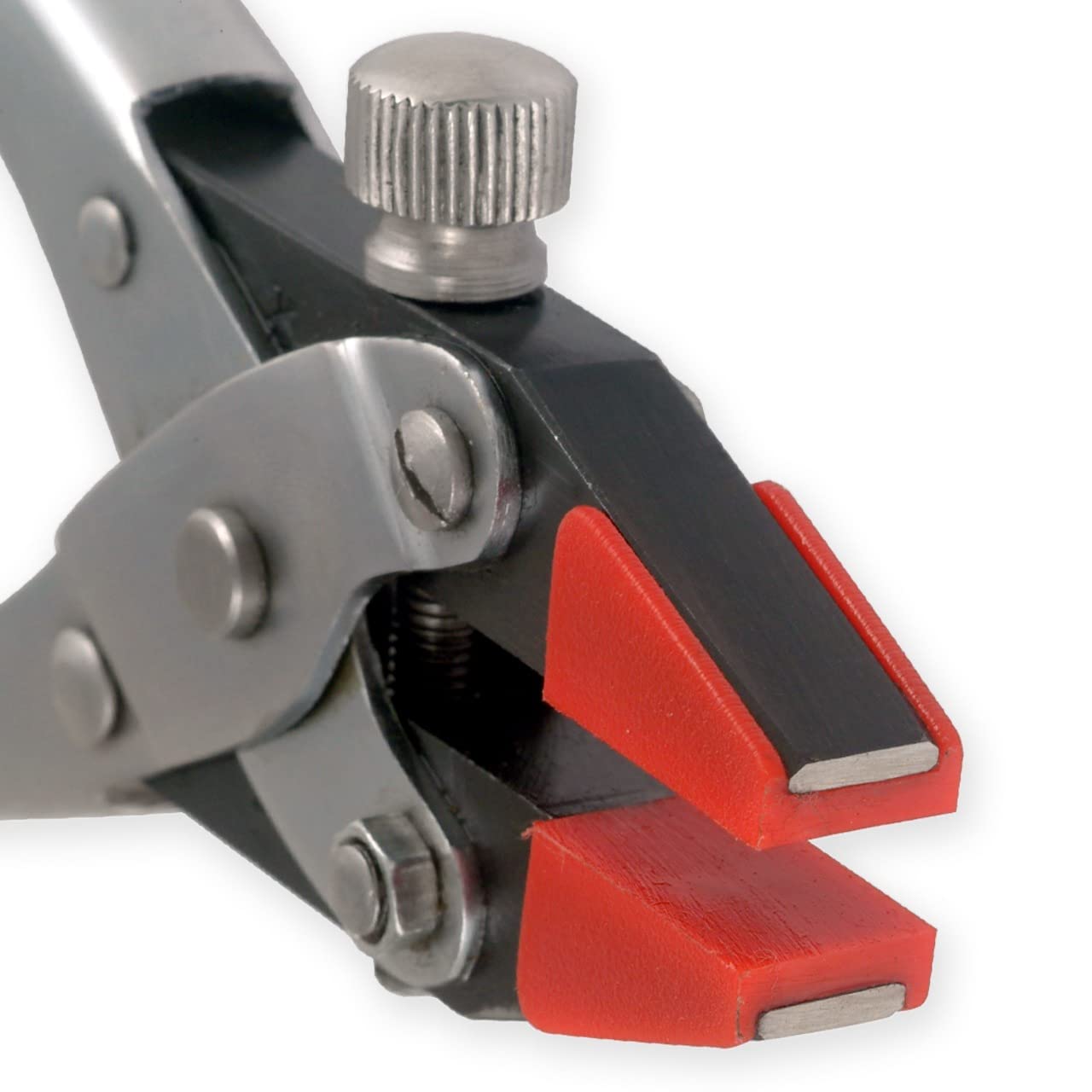 Pince plate à action parallèle - Double mâchoires réglables en nylon - Outil de fabrication de bijoux - 170 mm - Outils d'art et de bricolage avec 1 paire de mâchoires de rechange PTL