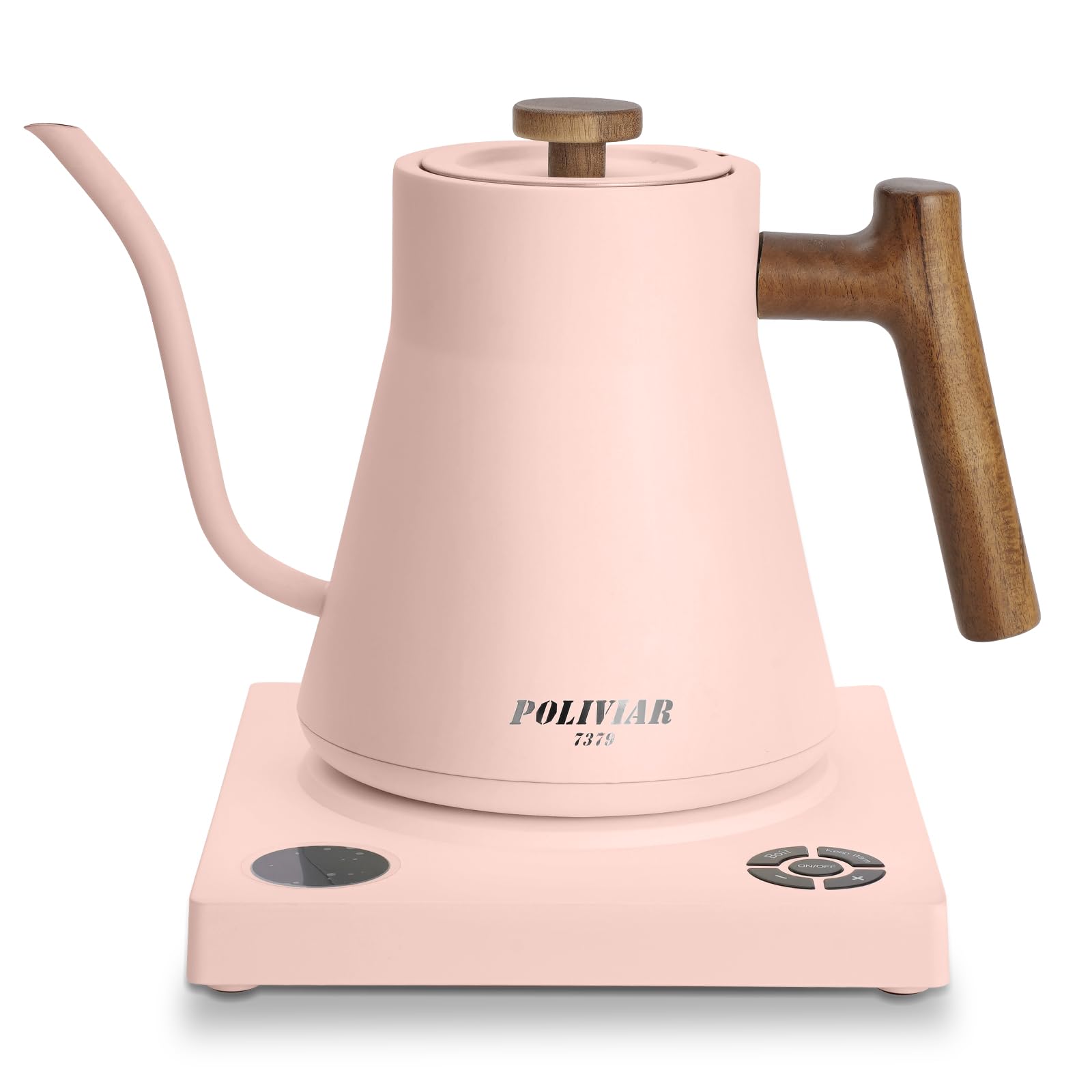 Amazon.com: POLIVIAR Electric Gooseneck Kettle, 1200W Electric Tea