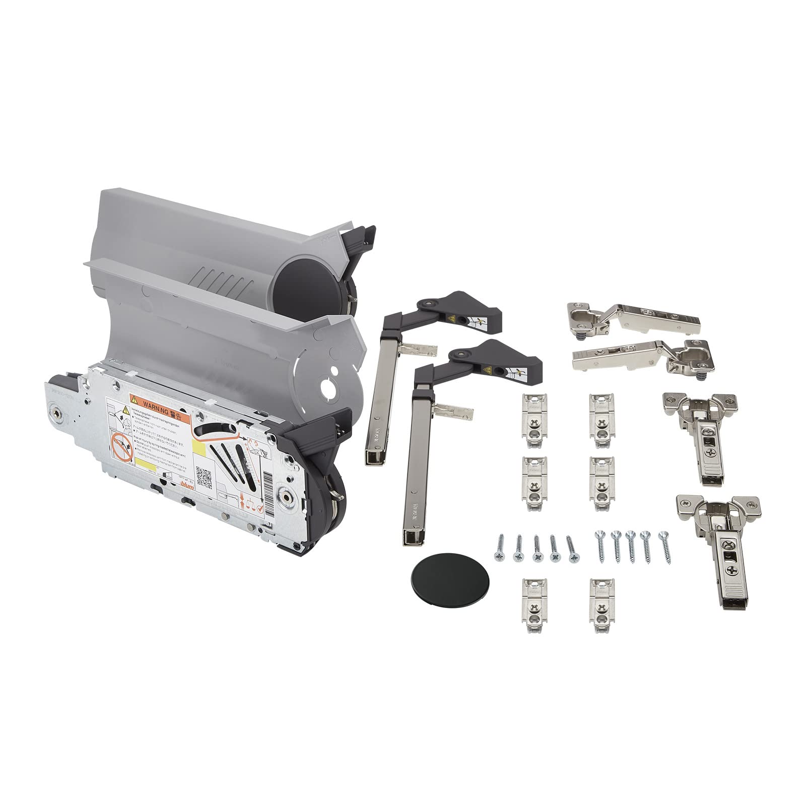 Hochfaltklappen SET Blum AVENTOS HF 20F2201 hellgrau