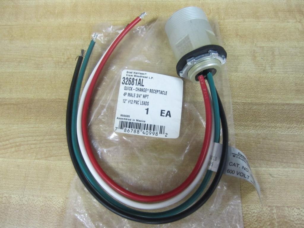 Brad Harrison/Daniel Woodhead 32681AL Quick-Change Receptacle 856685