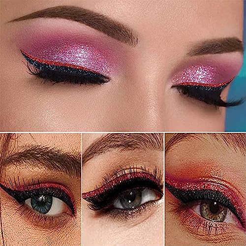Eyeliner Stickers adhesivos para ojos, 5 pares miniatura 4