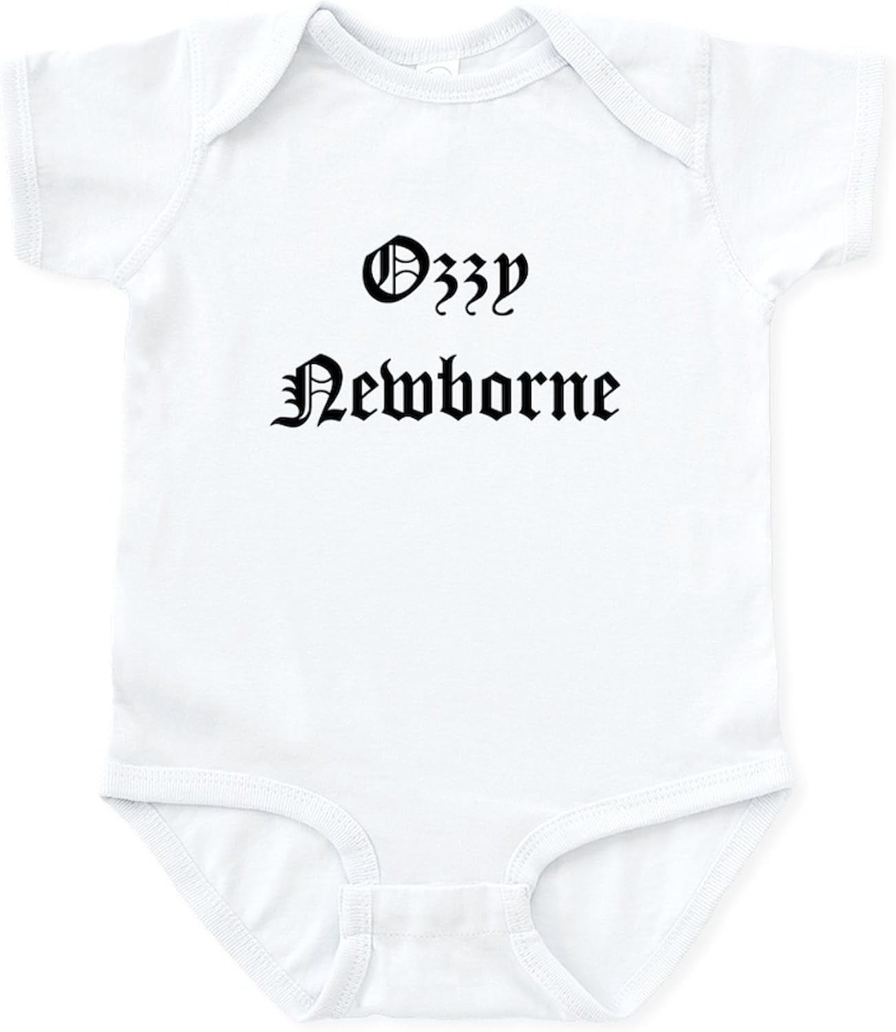 CafePress Infant Creeper Ozzy Newborne Cute Infant Bodysuit Baby Romper Cloud White