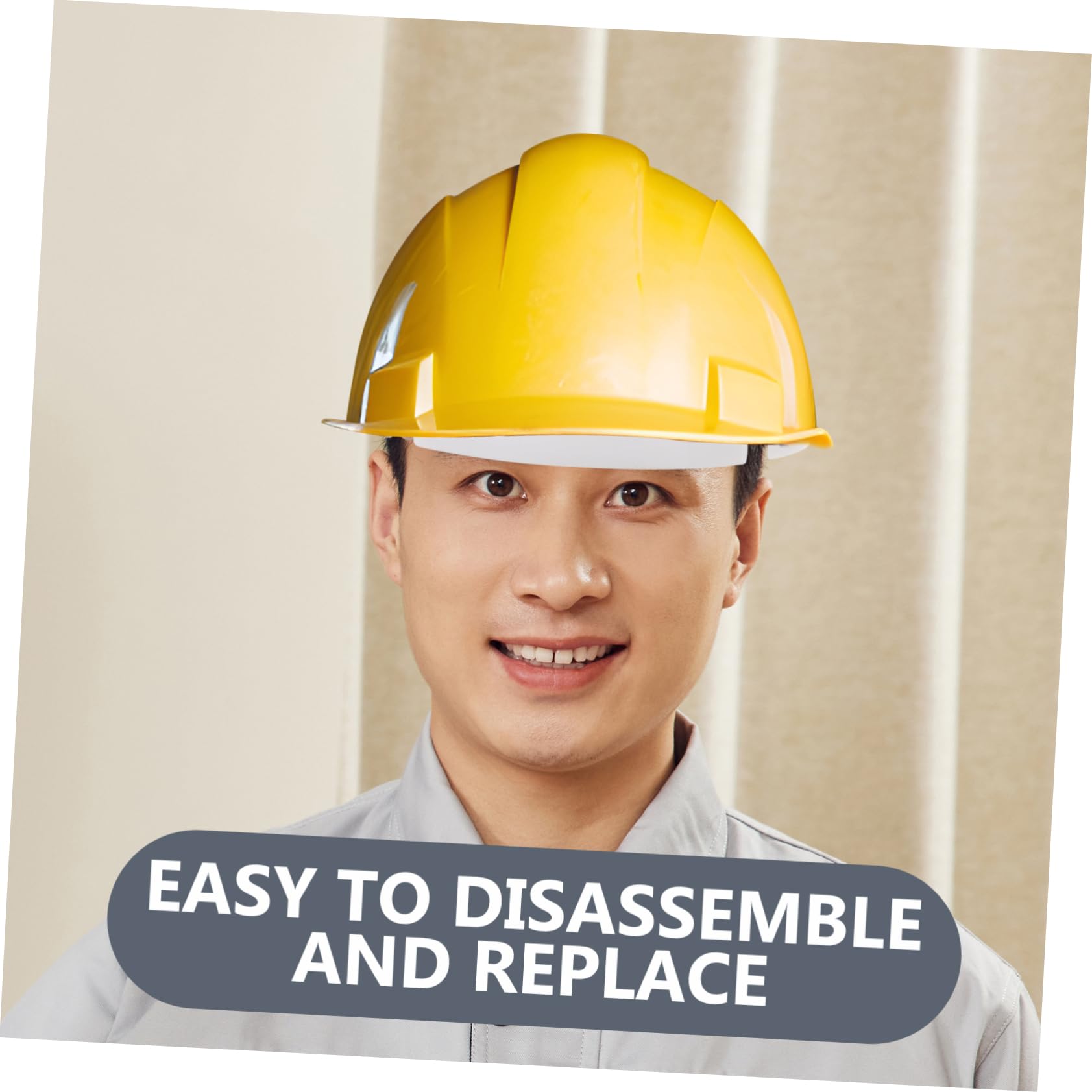 LIOOBO Hard Hat Insert Collision Baseball Cap Liner Pe Shell für für Outdoor Sport und Montage Strapazierfähiges Design für Optimalen