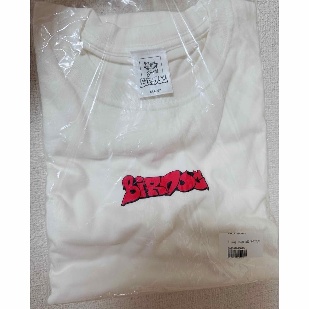 コムドット　Birdog LogoT RED_WHITE XL Amazon.co.jp: コムドット Birdog LogoT RED_WHITE XL