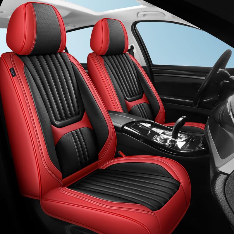 Succpov Autostoelhoezen universele pasvorm voor Opel Monterey/Mokka/Mokka X/Meriva A/Meriva B/Karl/Karl Rocks/Insignia Hatchback/Sedan/Napa lederen