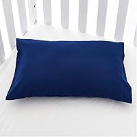 Vista 2 de EXQ Home - Fundas para almohada de niños pequeños 13x18, juego de 2 fundas de almohada de viaje, funda pequeña para almohada de bebé de 12x16