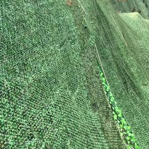 Malla 3D de camuflaje que reduce el calor extremo en patios de viviendas y zonas de acampada 5
