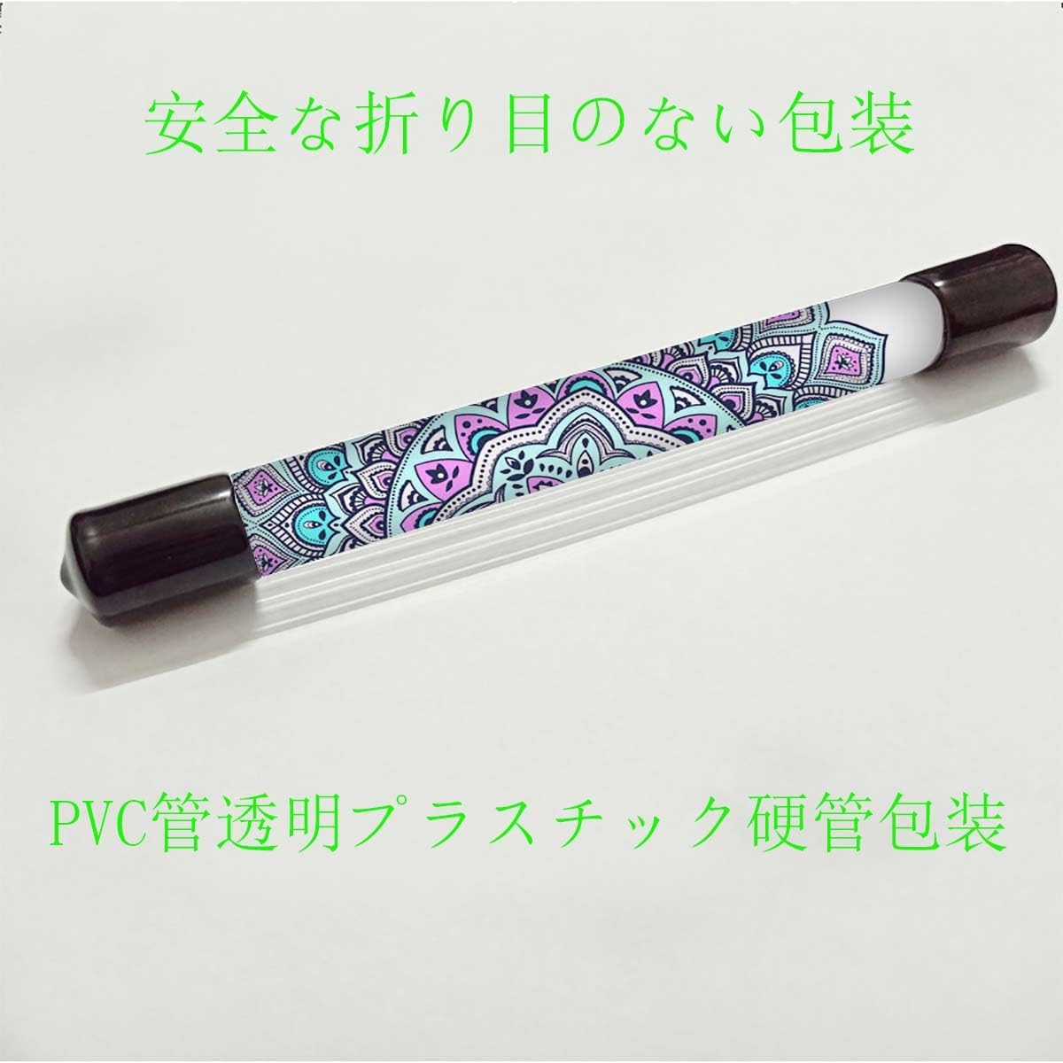 青 非粘着 ウィンドウフィルム 幸運符柴保護石神秘 装飾 プライバシー 静電気 ステッカー ガラスフィルム 窓用フィルム ガラスシー