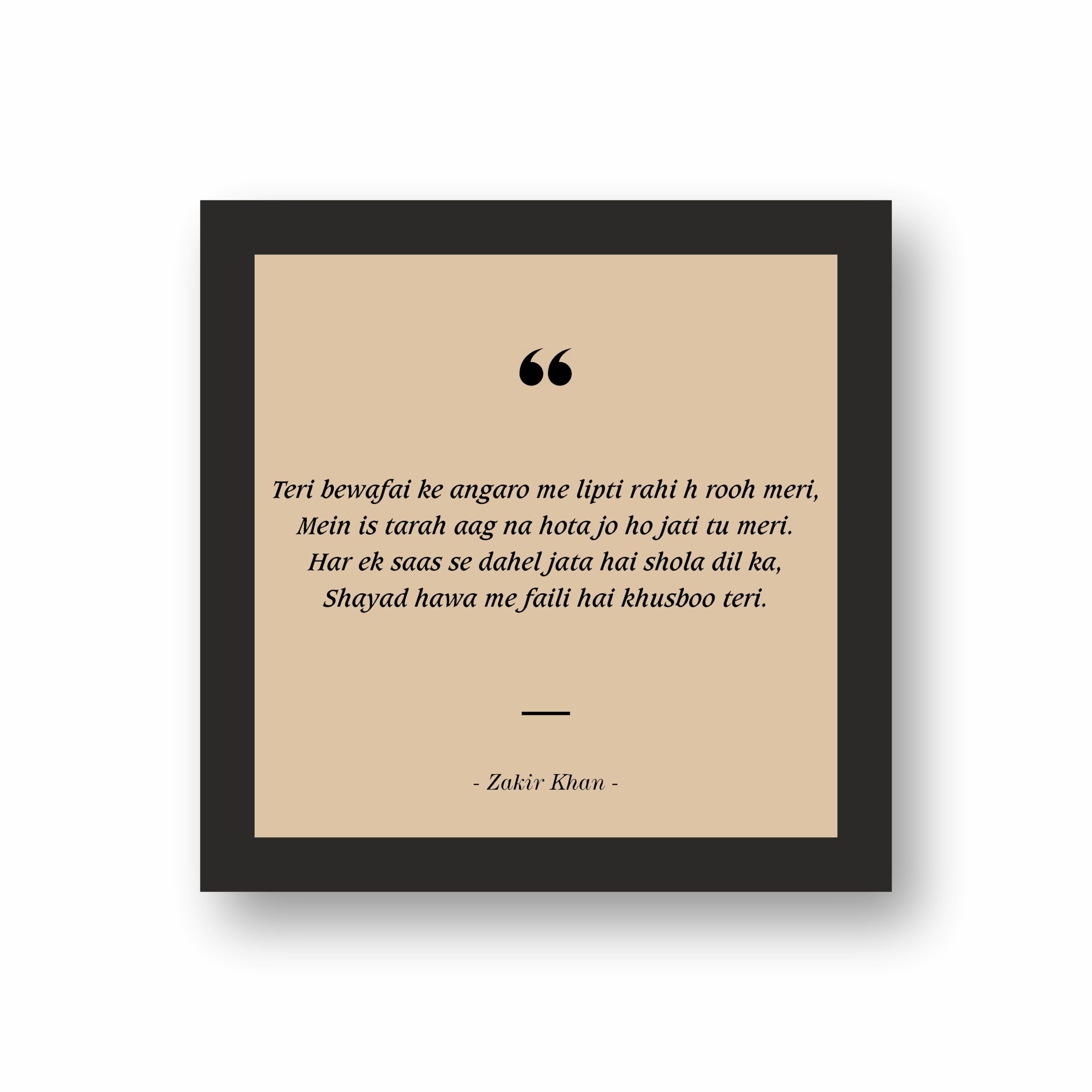 Whispers of Wit: Zakir Khan's Cult Quotes in English – view 4