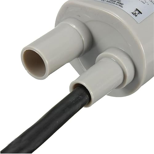 Miniatura 5 de JT-500 DC 12V Bomba de agua sumergible - 5M de cabeza alta 600LH (10Lmin) para acuarioestanquefuente, motor ajustable de 6-15V