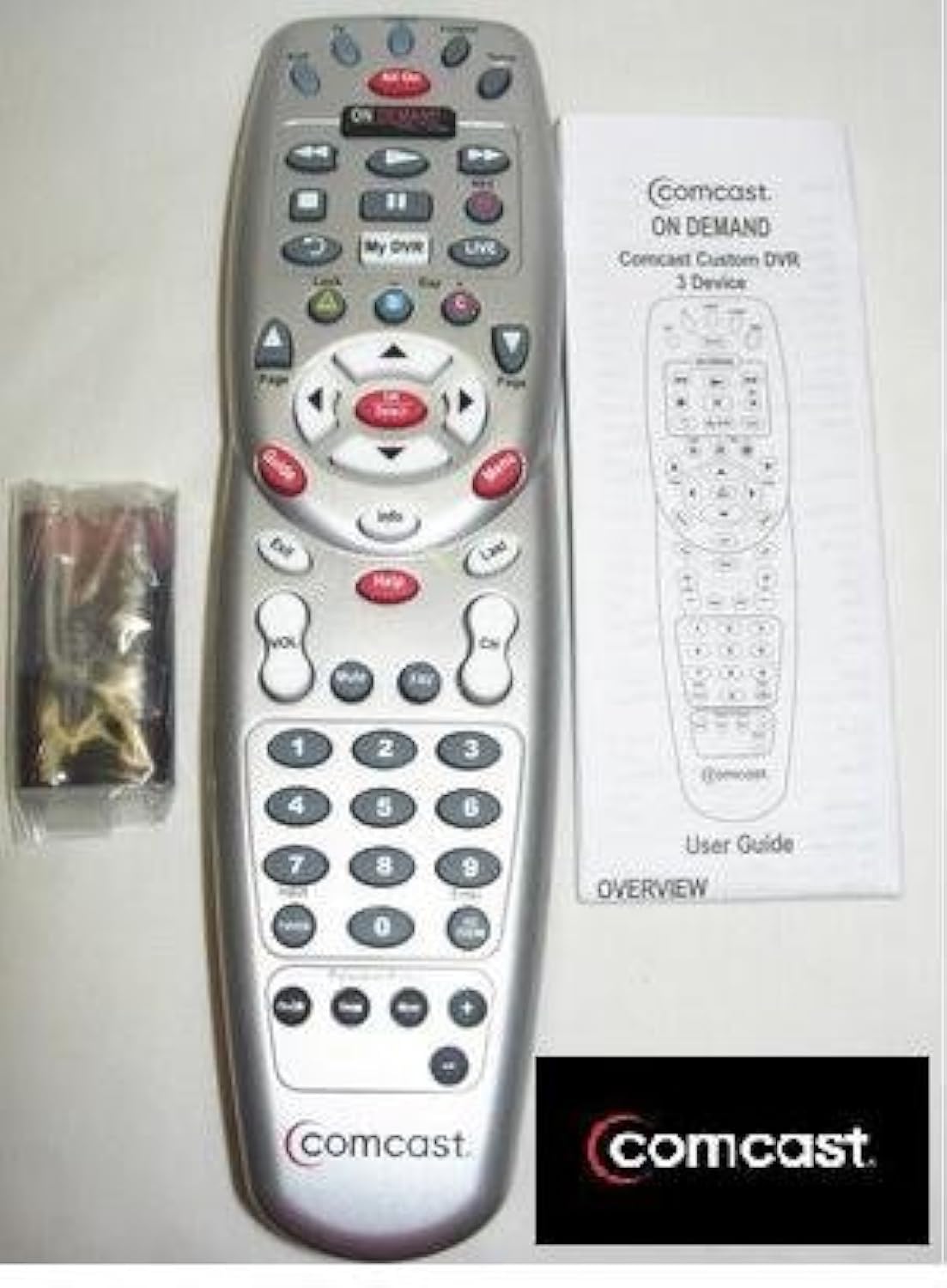 Comcast Xfinity OnDemand REMOTE Control for Motorola DCT3416 DCT 3416 DVR HDTV