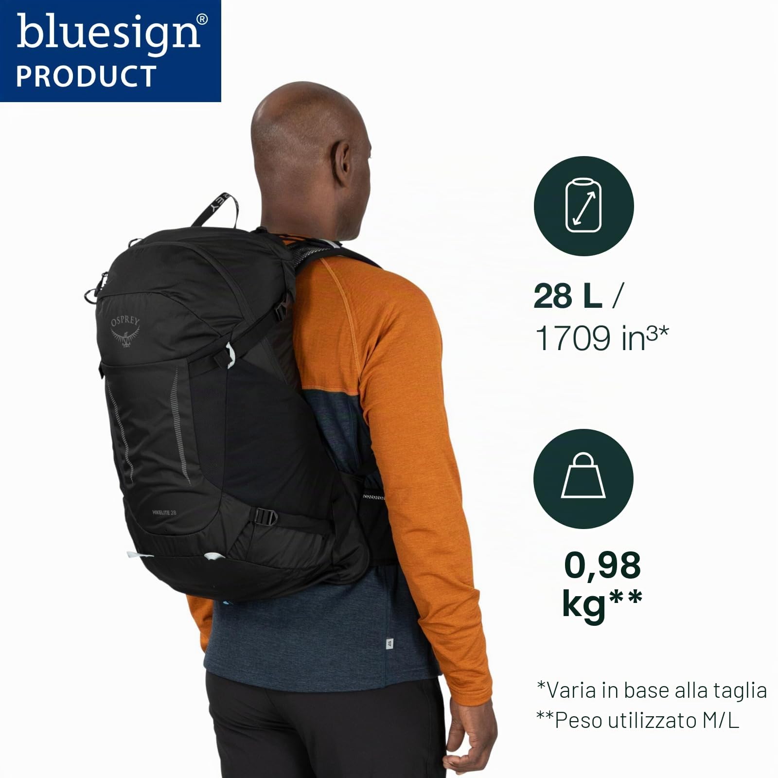 Osprey Hikelite Unisex Zaino