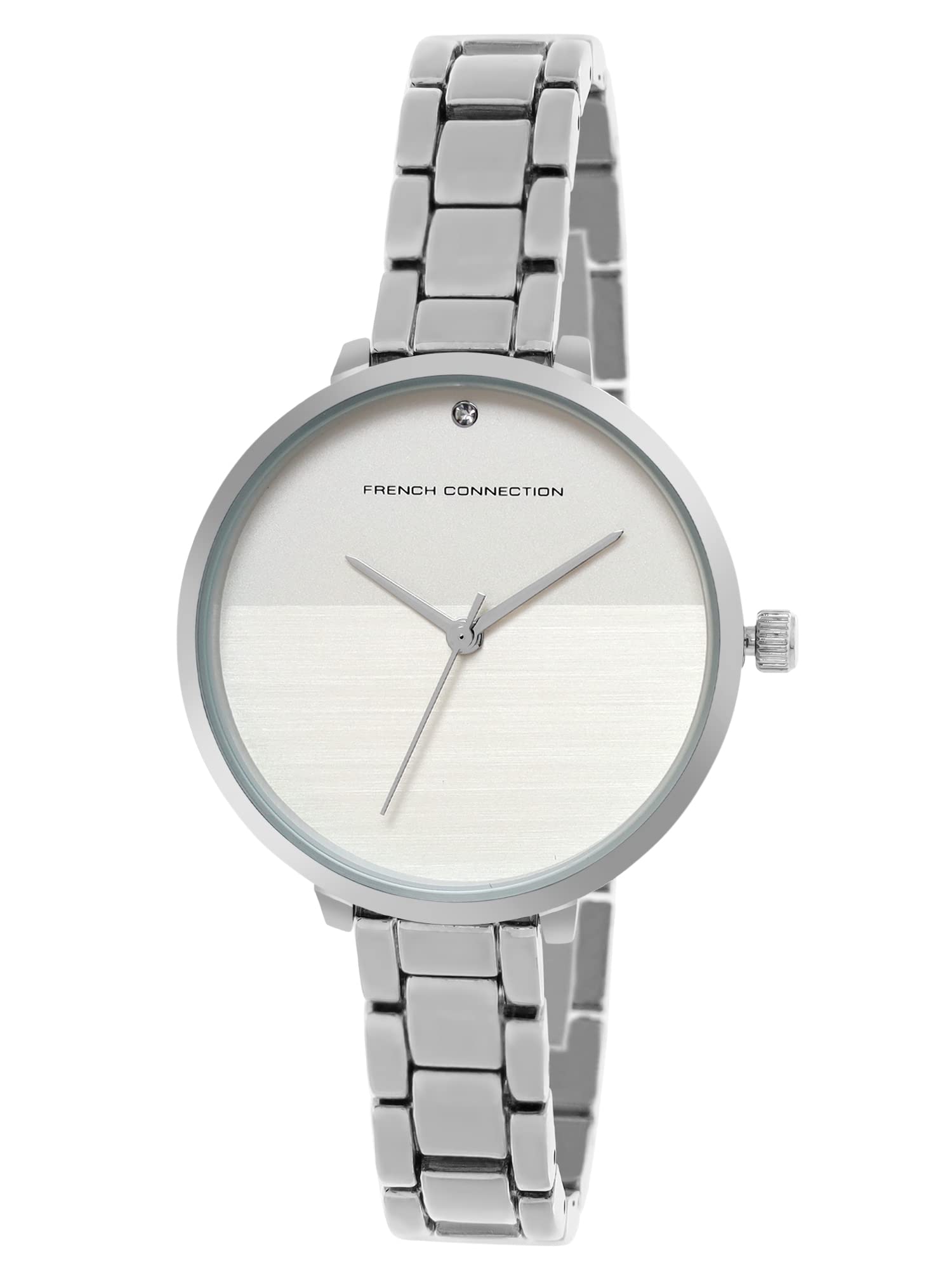 French Connection Analog White Dial Womens Watch-FCS001A (B0B2K8CVWR) Amazon Price History, Amazon Price Tracker
