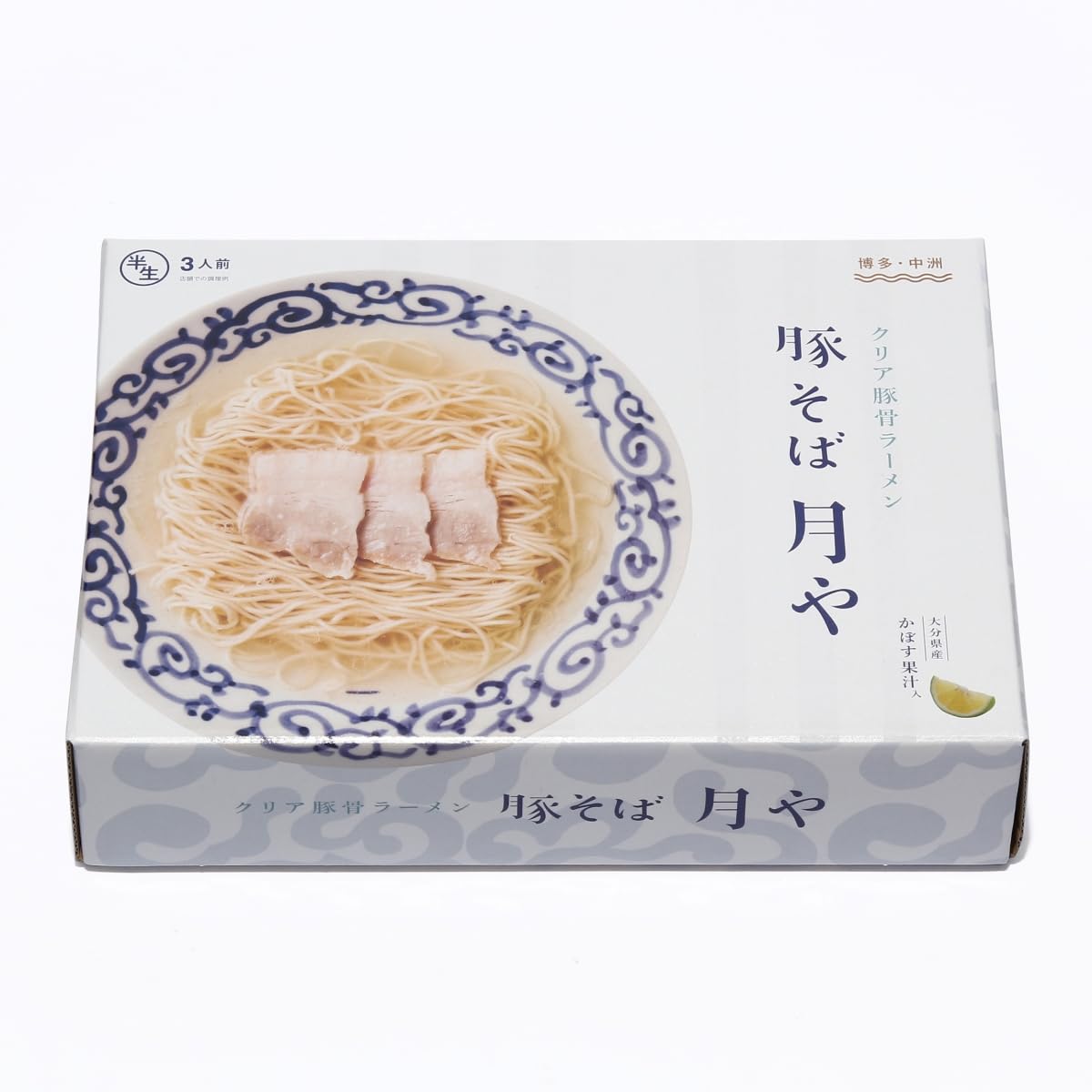 キヨトク 「豚そば 月や」 クリア豚骨ラーメン