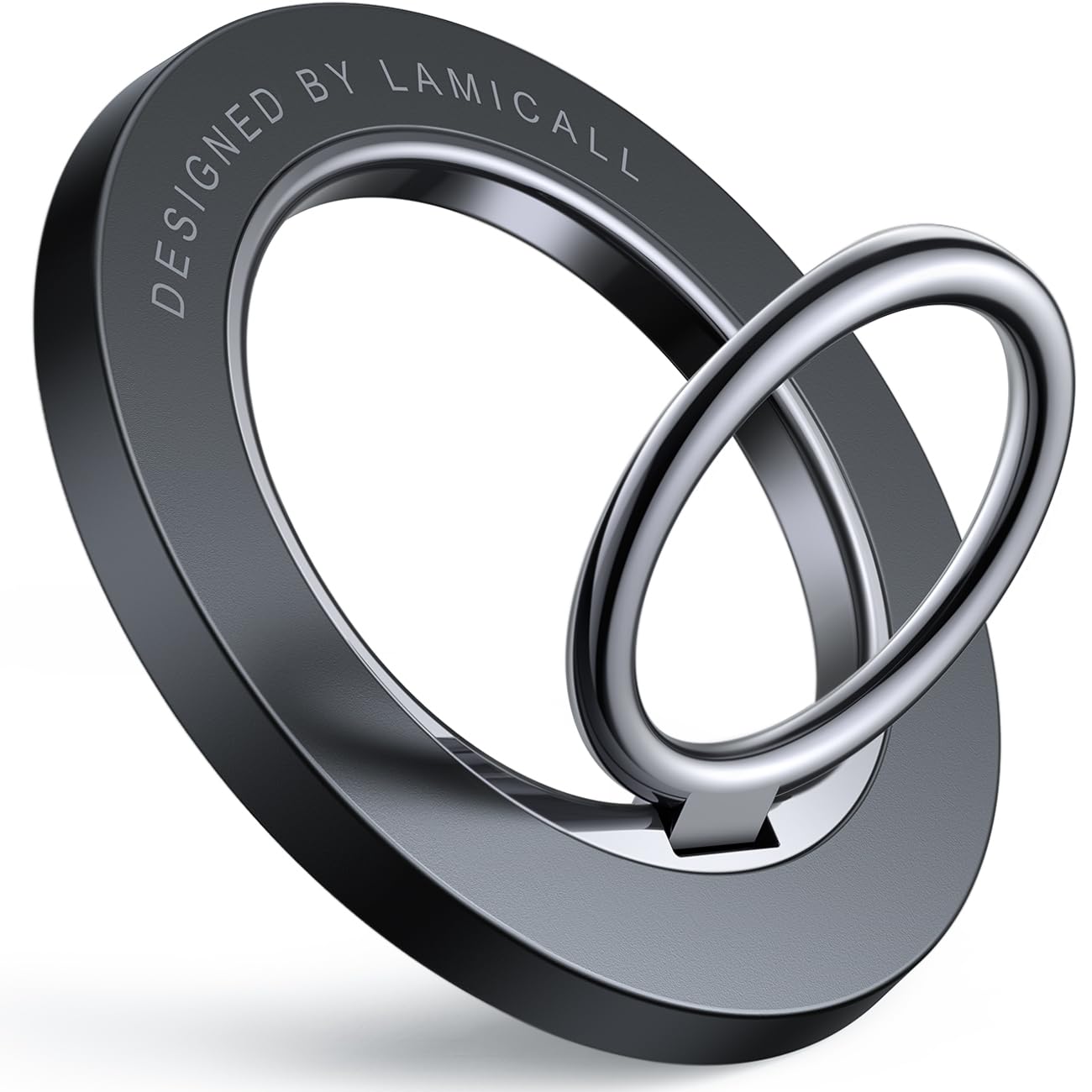 Lamicall Magnetic Phone Ring Grip for MagSafe - 360 Rotation Strong Magnet Finger Ring Holder Grip Stand Mag